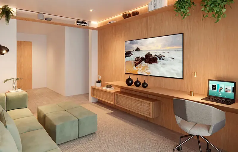 Family room, Évory Park