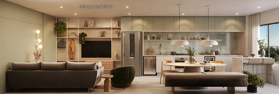 Sala e cozinha integradas, Le Monde