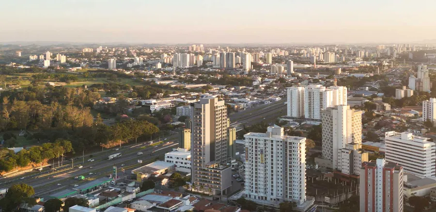 Vista aérea da região do empreendimento, Liv One Residencial Club
