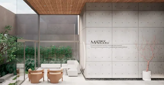 Hall de entrada, Matiss Vila Ema