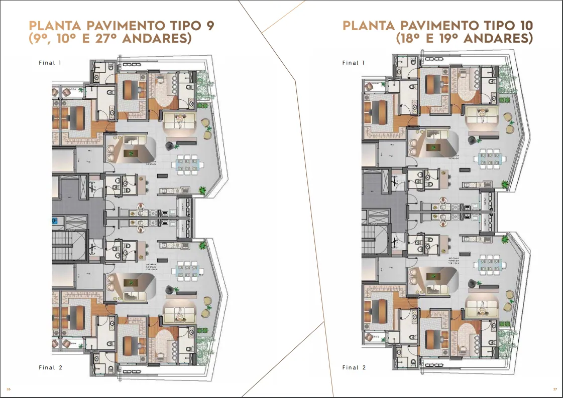 Planta Planta personalizada, Montante Living Design