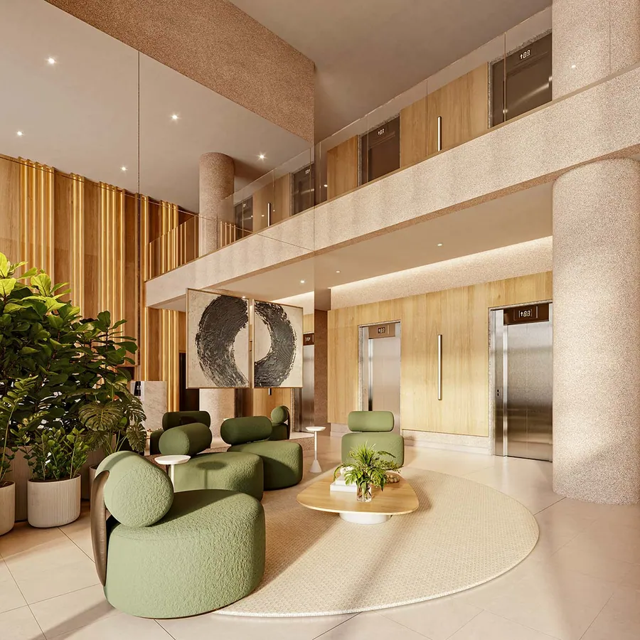 Hall de entrada, Serena